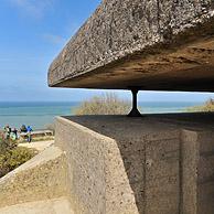 Range-finding post of the Longues Battery, part of the Atlantik Wall at Longues-sur-Mer, Normandy, France
<BR><BR>More images at www.arterra.be</P>